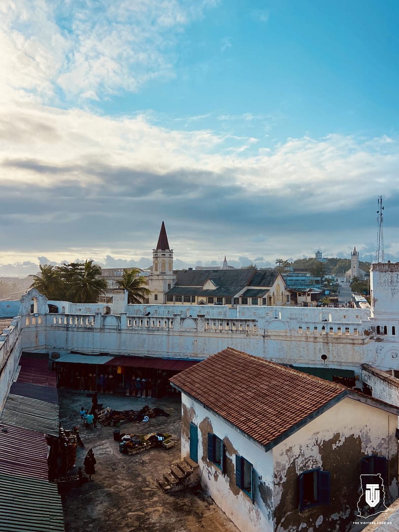 Guided tour at the Elmina Castle in Ghana