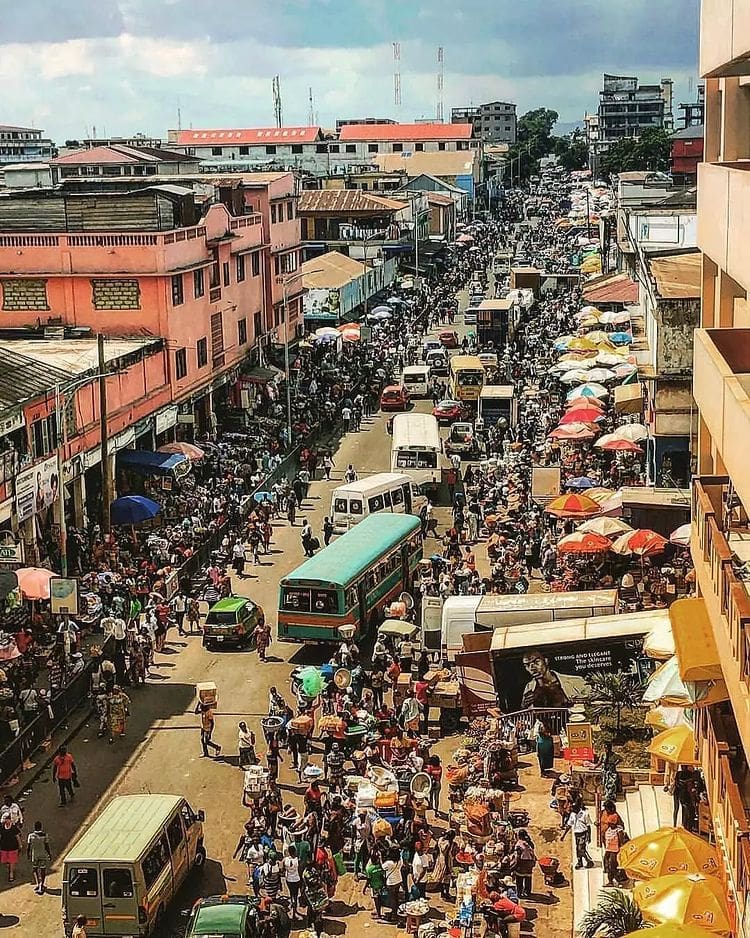 Accra’s Makola Market